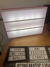 Light box sign for sale  LYTHAM ST. ANNES