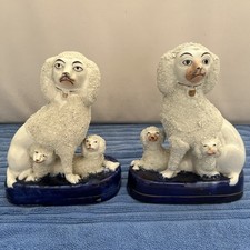 Antique pair staffordshire for sale  DUNSTABLE