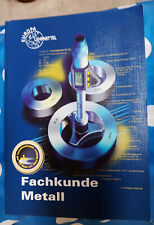 Fachkunde metall josef gebraucht kaufen  Frechen