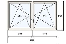Gebrauchte kunststoff fenster gebraucht kaufen  Recke