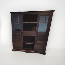 Hochschrank vitrinenschrank t� gebraucht kaufen  Fredersdorf-Vogelsdorf