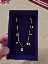 Swarovski necklace charmslmul d'occasion  Grenoble-