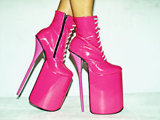 Tacones 30cm Plateu 20cm Rosa 37 38 39 40 41 42 43 44 45 46 47 Bolingier 1462, usado comprar usado  Enviando para Brazil