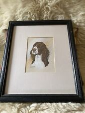 Springer spaniel framed for sale  BRIDGEND