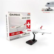 Trator 1:400 Aviation400 Lufthansa Airlines A340-300 D-AIFC Free + suporte comprar usado  Enviando para Brazil