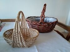 Woven baskets loop for sale  BALA