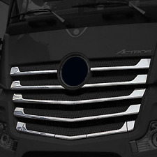 Usado, Mercedes ACTROS MP4 -MP5 cabine larga grade cromada (prensa) 13 peças aço inoxidável comprar usado  Enviando para Brazil