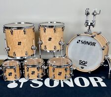 Sonor SQ2 6 pc Beech Heavy Shell Scandinavian Birch Semi Gloss 20,8,10,12,14,16 for sale  Santa Clarita