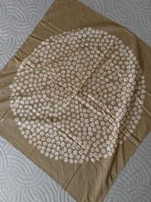 Bandana lenço MARIMEKKO PUKET TIHUIVI 26*25 polegadas algodão bege comprar usado  Enviando para Brazil