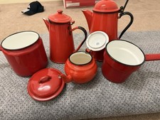 Vintage enamelware sets for sale  UK