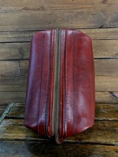 Kit Bosca Utili Bolsa de Couro Couro Couro Borgonha EUA Vintage Viagem Grão Integral  comprar usado Kit Bosca Utili Bolsa de Couro Couro Couro Borgonha EUA Vintage Viagem Grão Integral  comprar usado  Enviando para Brazil