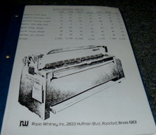 Roper whitney 10u52 for sale  Dubuque