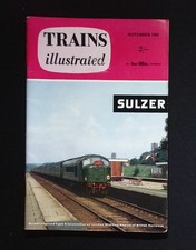 Trains illustrated september for sale  BRIDGEND