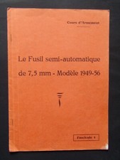 Cours armement fascicule d'occasion  Grancey-le-Château-Neuvelle