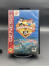 Animaniacs (Sega Genesis, 1994) Jogo Clássico COMPLETO com CAIXA E MANUAL - TESTADO comprar usado  Enviando para Brazil