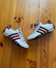 Tênis raro ADIDAS GOODYEAR Driver Racing Adiracer baixo branco vermelho EUA 7.5, usado comprar usado  Enviando para Brazil