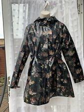 Black floral shiny for sale  WELWYN GARDEN CITY