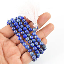 Usado, 220,00 CTS NATURAL NÃO AQUECIDO AZUL LÁPIS-LAZÚLI 108 CONTAS REDONDAS COLAR MALA (DG) comprar usado  Enviando para Brazil