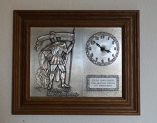 Zinn wanduhr holzrahmen gebraucht kaufen  Herscheid
