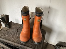 Husqvarna chainsaw boots for sale  BISHOP AUCKLAND