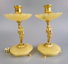 Art deco candlesticks for sale  RUISLIP