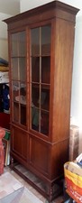 Vintage oak display for sale  CROYDON