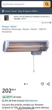 Radiateur infrarouge royatz d'occasion Radiateur infrarouge royatz d'occasion  Les Bordes