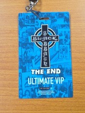 Black Sabbath 2016 The End Tour ULTIMATE VIP NÃO USADO Edição Limitada Com Cordão comprar usado  Enviando para Brazil