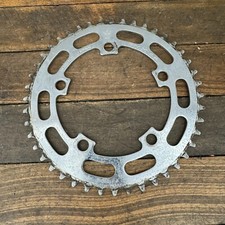 Usado, Corrente Old School BMX Sugino Chrome 44 dentes 110 BCD liga de coroa OG 80s A8 comprar usado  Enviando para Brazil