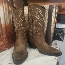 Mens brown leather for sale  LEAMINGTON SPA