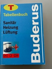 Buderus tabellenbuch sanitär gebraucht kaufen  Berlin
