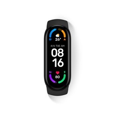 Używany, Xiaomi Mi Band 6 Smartband czarny - w idealnym stanie, Bluetooth 5G towar B na sprzedaż  PL