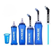 170ml 200ml 250ml 500mml 350ml bicicleta esportiva corrida garrafa de água macia dobrável, usado comprar usado  Enviando para Brazil