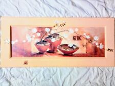 Stillleben holzrahmen 51x117cm gebraucht kaufen  Penig