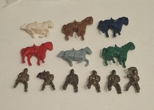 Soldatini kinder metallfiguren usato  Albizzate