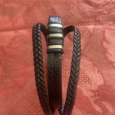 Bracelet brins cuir d'occasion  Blonville-sur-Mer