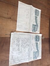 Antique invoice number d'occasion  Expédié en Belgium