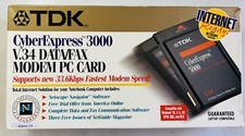 Tdk cyberexpress 3000 for sale  Lexington