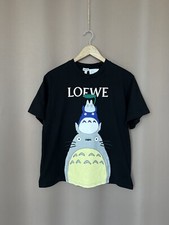 Camiseta masculina Loewe x Studio Ghibli Totoro edição limitada tamanho S logotipo tricô comprar usado  Enviando para Brazil