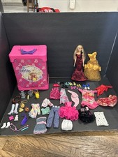 Estojo de armazenamento Barbie vintage década de 1990 boneca guarda-roupa gaveta faltando com acessórios comprar usado  Enviando para Brazil