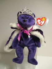 BEANIE BABY PRINCESS DIANA STRASS TIARA CAPA PENDURAR ETIQUETA CAIXA DE EXIBIÇÃO 1997 comprar usado  Enviando para Brazil