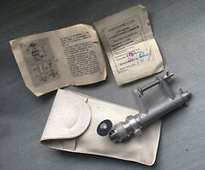Trípode fotográfico universal con estuche y documentos originales 1967 montaje 3/8" segunda mano  Embacar hacia Mexico