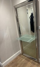 Chrome salon mirror for sale  REDHILL
