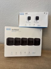 Usado, Sistema de câmera Blink Outdoor 5 com módulo de sincronização + 2x mini câmeras complementares plug-in comprar usado  Enviando para Brazil