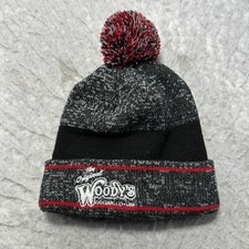 Gorro Woody's Golden Colorado malha cinza listrado puff chapéu bola adulto OSFA comprar usado  Enviando para Brazil