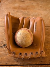Signed vintage baseball for sale  MORPETH
