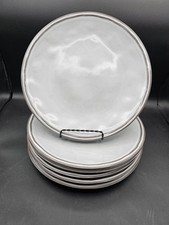 PRATO DE JANTAR COSTA NOVA FRISO CINZA - 11 1/4" Celeiro de Cerâmica  comprar usado  Enviando para Brazil