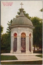 C1910s St. Louis, Missouri Cartão Postal Shaw's Garden "Shaw Mausoléu"/Sem Uso comprar usado  Enviando para Brazil