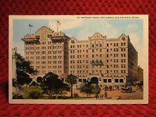 1920'S. Hotel ST. ANTHONY. SAN ANTONIO, TEXAS. CARTÃO POSTAL F7 comprar usado 1920'S. Hotel ST. ANTHONY. SAN ANTONIO, TEXAS. CARTÃO POSTAL F7 comprar usado  Enviando para Brazil