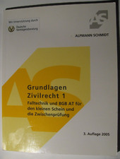 Grundlagen zivilrecht alpmann gebraucht kaufen  Münster